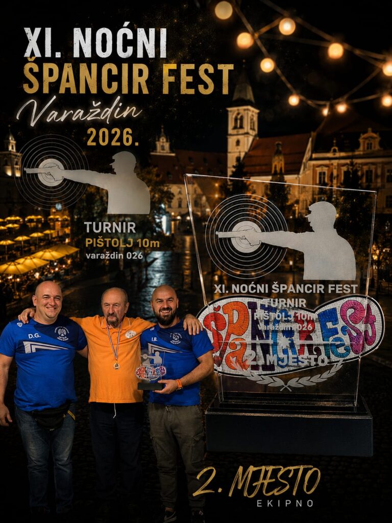 Strijelci iz Stubice drugi na noćnom turniru Špancirfesta u Varaždinu